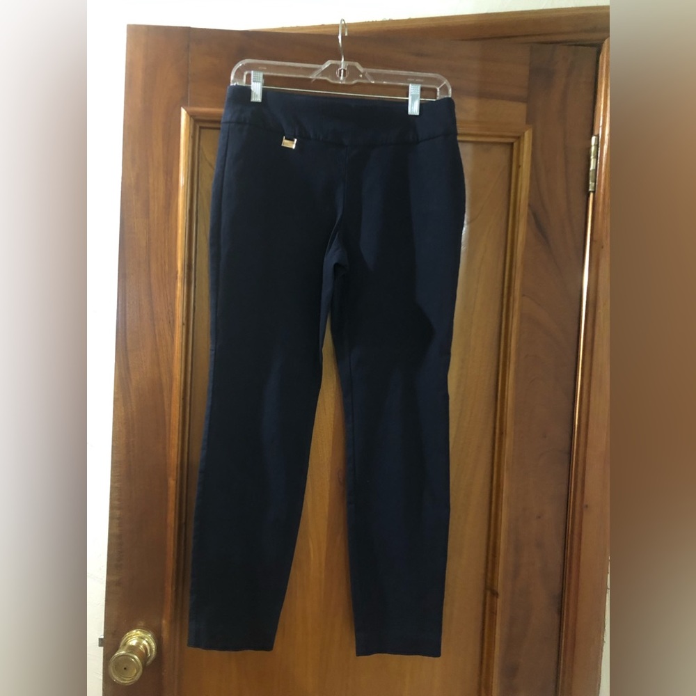 Alfani for macys blue navy  women tummy-control pants. Size 6 S